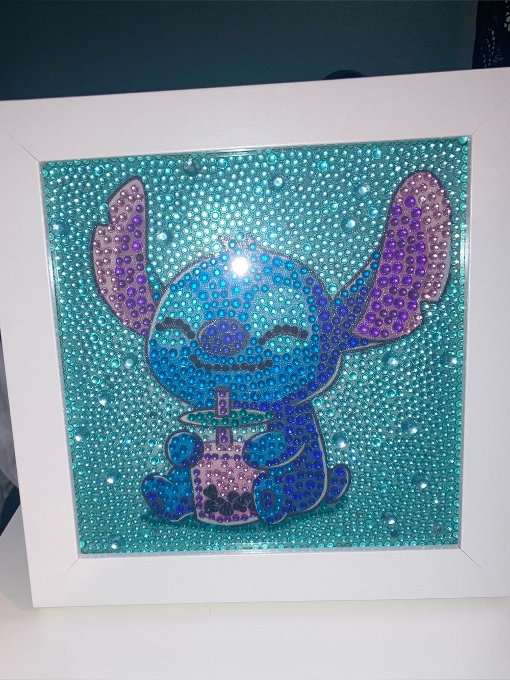 STITCH WITH BOBA REFRESHER DIAMOND ART DECOR NEW